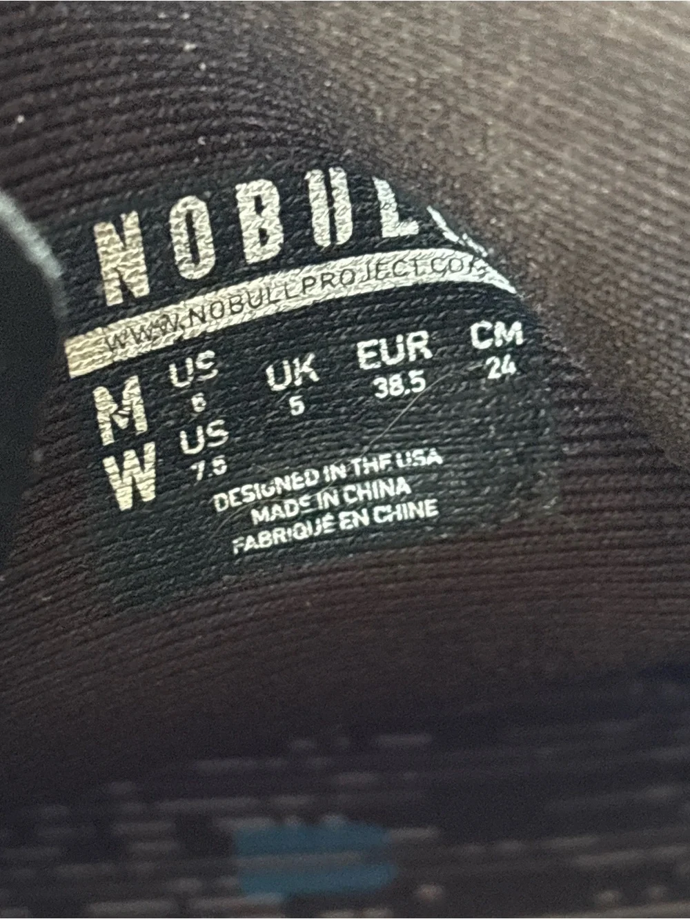 NOBULL Shoes High-Top Trainers Multi Color Black SuperFabric M 6 W 7.5